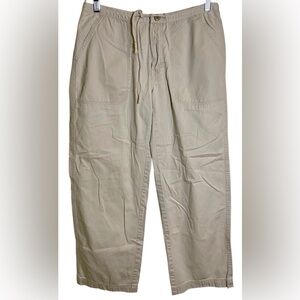 VINTAGE ABERCROMBIE & FITCH BEIGE CARGO PANTS
